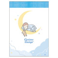 Japan Curious George Mini Notepad - Kuromi : Sweet Dream Moon - 1