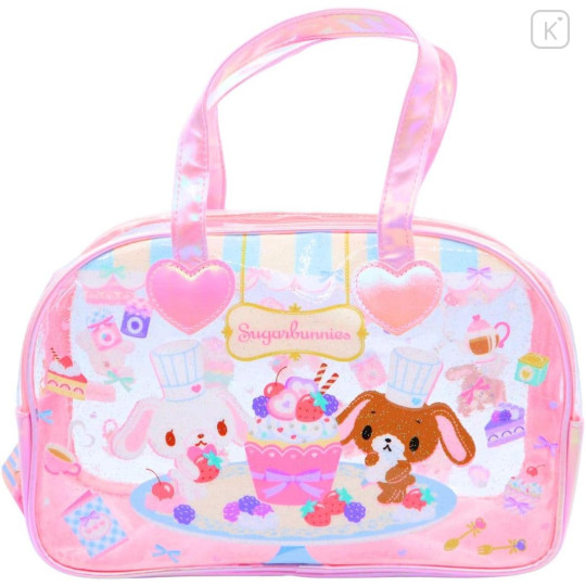 Japan Sanrio Clear Bag - Sugarbunnies : Pink - 1