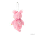 Japan Monchhichi Plush Keychain - Monchhichi-chan : Sakura - 3