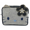 Japan Sanrio Cosmetic Pouch - Hello Kitty : Something Collaboration - 1