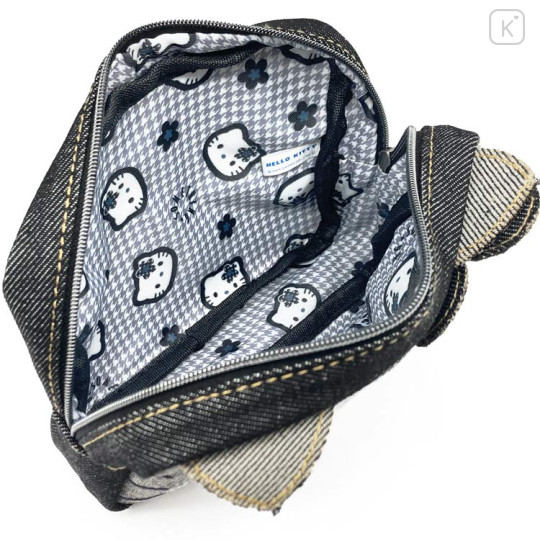 Japan Sanrio Cosmetic Pouch - Hello Kitty : Something Collaboration - 3