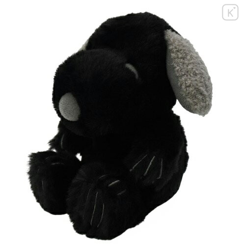 Japan Peanuts Fuwakuta Fluffy Plush Toy - Snoopy : Noir Black - 1