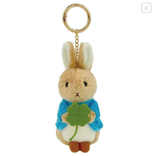 Japan Peter Rabbit Mascot Keychain - Clover - 1