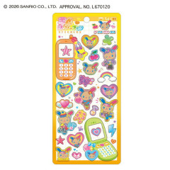 Japan Sanrio Heisei Happy Phone Sticker - Usahana : Pop Girl