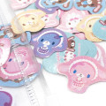Japan Sanrio Glitter Stickers with Binder Pocket - Sugarbunnies - 3