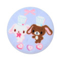 Japan Sanrio Secret Fluffy Can Badge - Sugarbunnies : Love Sweets Blind Box - 4