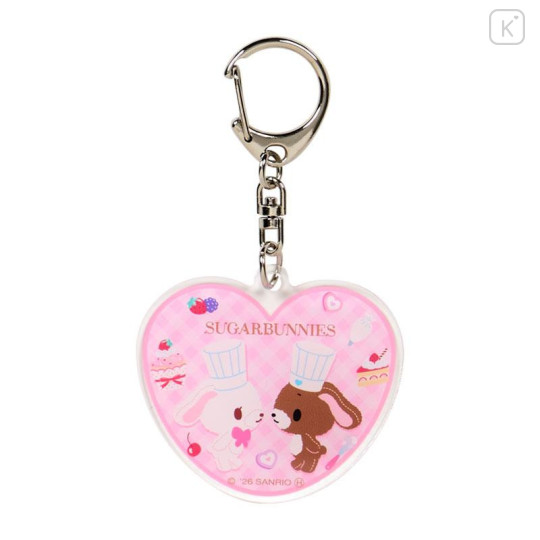 Japan Sanrio Secret Acrylic Keychain - Sugarbunnies : Love Sweets Blind Box - 4