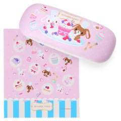 Japan Sanrio Glasses Case - Sugarbunnies : Love Sweets