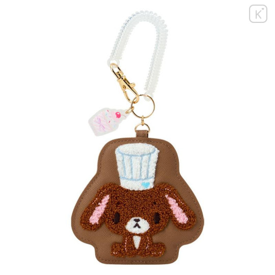 Japan Sanrio Die-cut Pass Case - Sugarbunnies Kurousa : Love Sweets - 1