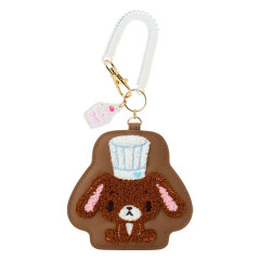 Japan Sanrio Die-cut Pass Case - Sugarbunnies Kurousa : Love Sweets