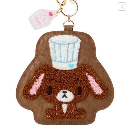 Japan Sanrio Die-cut Pass Case - Sugarbunnies Kurousa : Love Sweets - 2
