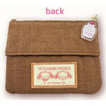 Japan Sanrio Tissue Pouch - Sugarbunnies Kurousa : Love Sweets Brown - 2