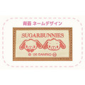 Japan Sanrio Tissue Pouch - Sugarbunnies Kurousa : Love Sweets Brown - 3