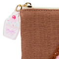 Japan Sanrio Tissue Pouch - Sugarbunnies Kurousa : Love Sweets Brown - 6
