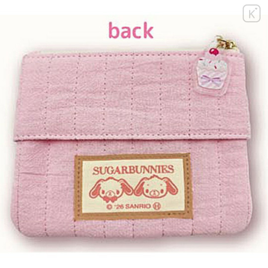 Japan Sanrio Tissue Pouch - Sugarbunnies Shirousa : Love Sweets Pink - 2
