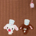 Japan Sanrio Tote Bag - Sugarbunnies : Love Sweets Brown - 4