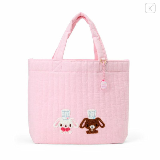 Japan Sanrio Tote Bag - Sugarbunnies : Love Sweets Pink - 1