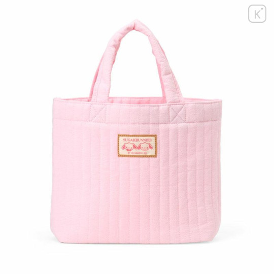 Japan Sanrio Tote Bag - Sugarbunnies : Love Sweets Pink - 2
