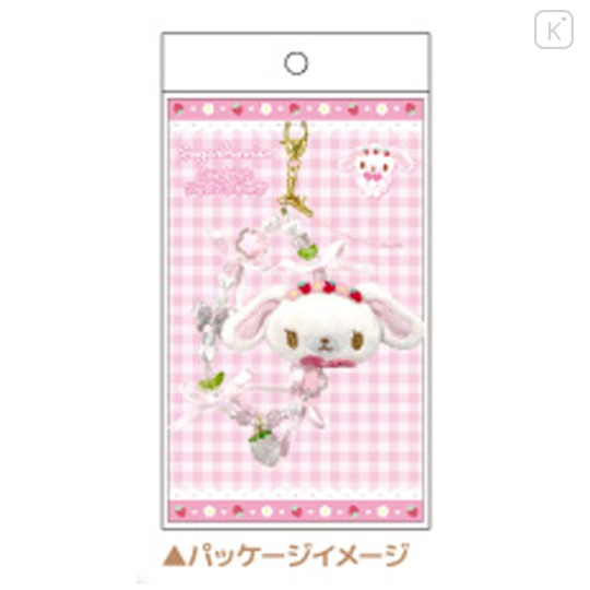 Japan Sanrio Plush Phone Strap - Sugarbunnies : Shirousa - 2