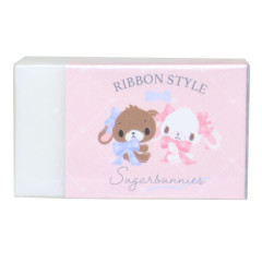 Japan Sanrio Eraser - Sugarbunnies : Ribbon Style