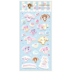 Japan Sanrio Puffy Sticker - Sugarbunnies : Blue