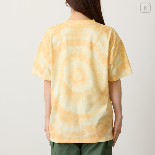 Japan Chiikawa Tie-dye T-shirt (L) - Usagi : Angel Halo Yellow - 6