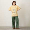 Japan Chiikawa Tie-dye T-shirt (XL) - Usagi : Angel Halo Yellow - 2