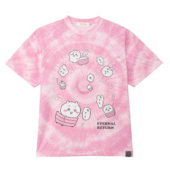 Japan Chiikawa Tie-dye T-shirt (L) - Chiikawa : Loop Pink
