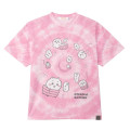 Japan Chiikawa Tie-dye T-shirt (L) - Chiikawa : Loop Pink - 1
