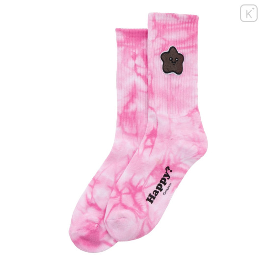 Japan Chiikawa Tie-dye Socks - Chiikawa : Loop Pink - 2