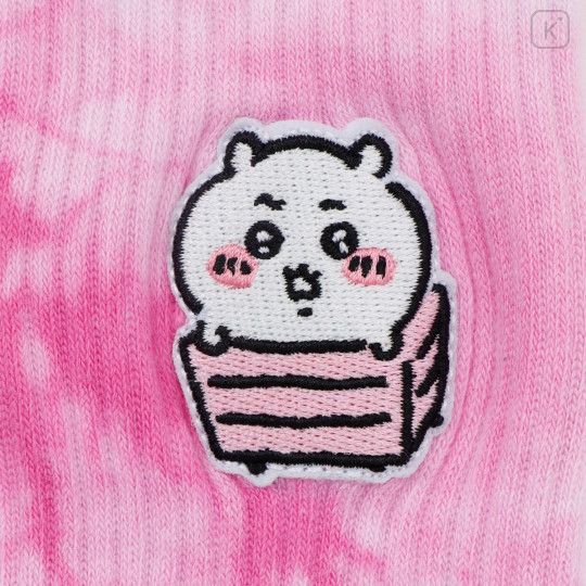 Japan Chiikawa Tie-dye Socks - Chiikawa : Loop Pink - 4