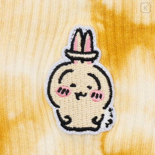 Japan Chiikawa Tie-dye Socks - Usagi : Angel Halo Yellow - 4