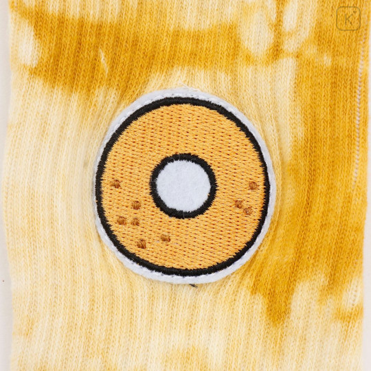 Japan Chiikawa Tie-dye Socks - Usagi : Angel Halo Yellow - 5