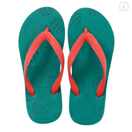 Japan Chiikawa Beach Sandals 23-23.5cm - Watermelon Green - 1