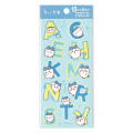Japan Chiikawa Clear Alphabet Sticker - Hachiware : Fabric Compatible - 1