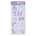 Japan Chiikawa Clear Alphabet Sticker - Momonga : Fabric Compatible - 3