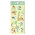 Japan Chiikawa Clear Alphabet Sticker - Kurimanju : Fabric Compatible - 1