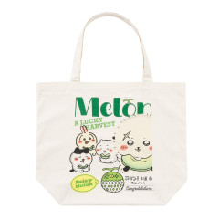 Japan Chiikawa Tote Bag - Chiikawa : Melon Cream