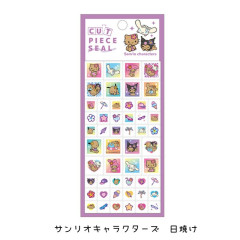 Japan Sanrio Cut Piece Seal - Suntan
