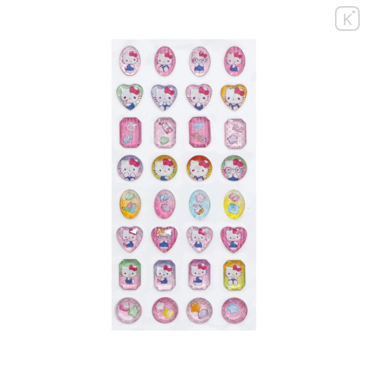 Japan Sanrio Mini Stone Sticker - Hello Kitty - 2