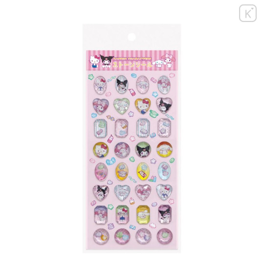 Japan Sanrio Mini Stone Sticker - Characters - 1