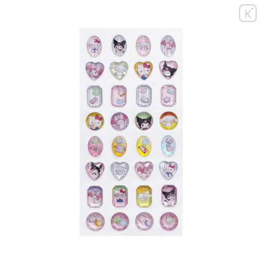 Japan Sanrio Mini Stone Sticker - Characters - 2