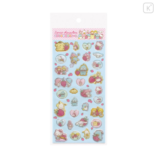 Japan Sanrio Glitter Resin Sticker - Characters - 1