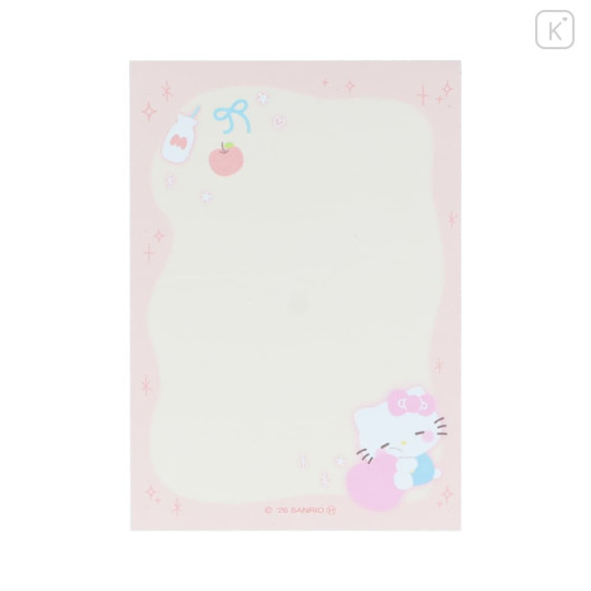 Japan Sanrio Mini Notepad - Hello Kitty : Marshmallow Pop - 3