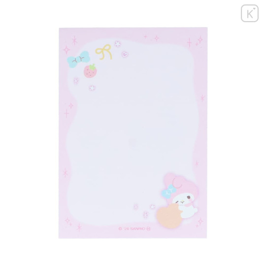 Japan Sanrio Mini Notepad - My Melody : Marshmallow Pop - 3
