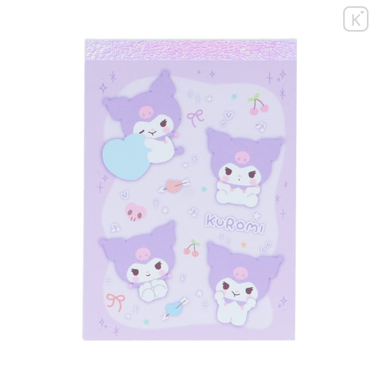 Japan Sanrio Mini Notepad - Kuromi : Marshmallow Pop - 1