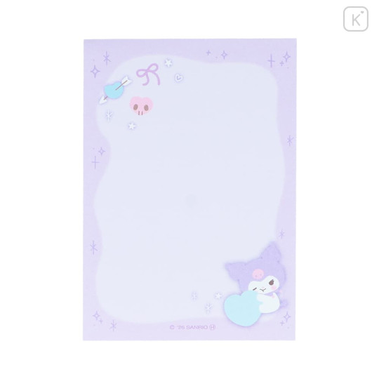 Japan Sanrio Mini Notepad - Kuromi : Marshmallow Pop - 3