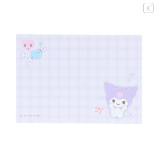 Japan Sanrio Mini Notepad - Kuromi : Marshmallow Pop - 4