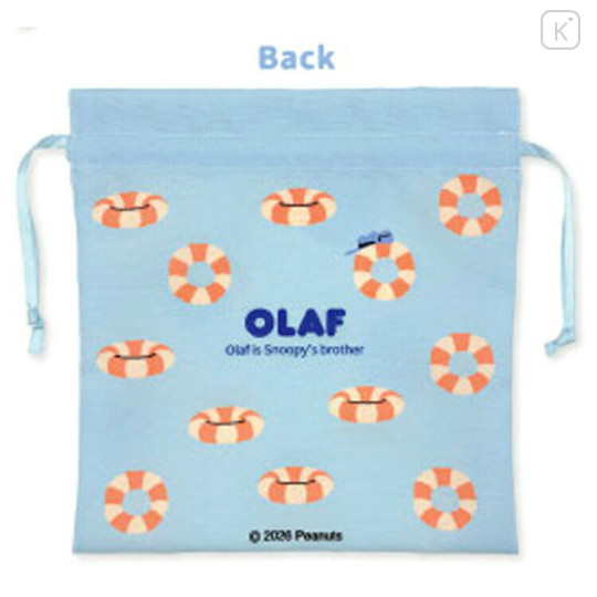 Japan Peanuts Drawstring Bag - Olaf : Summer Swim Float - 2