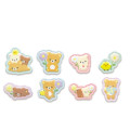 Japan San-X Original Seal Bits - Rilakkuma : Flower - 2